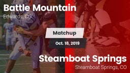 Matchup: Battle Mountain vs. Steamboat Springs  2019