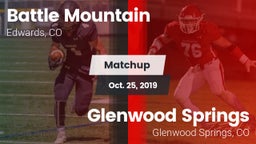 Matchup: Battle Mountain vs. Glenwood Springs  2019