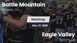Matchup: Battle Mountain vs. Eagle Valley  2020