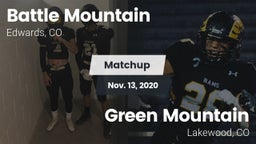 Matchup: Battle Mountain vs. Green Mountain  2020