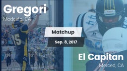 Matchup: Gregori  vs. El Capitan  2017