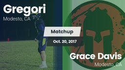 Matchup: Gregori  vs. Grace Davis  2017