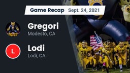 Recap: Gregori  vs. Lodi  2021