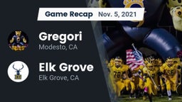Recap: Gregori  vs. Elk Grove  2021