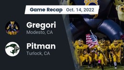 Recap: Gregori  vs. Pitman  2022