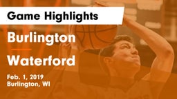 Burlington  vs Waterford  Game Highlights - Feb. 1, 2019