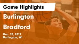 Burlington  vs Bradford  Game Highlights - Dec. 28, 2019