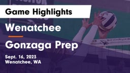 Wenatchee  vs Gonzaga Prep Game Highlights - Sept. 16, 2023
