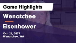 Wenatchee  vs Eisenhower  Game Highlights - Oct. 26, 2023