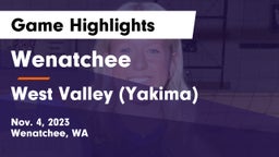 Wenatchee  vs West Valley  (Yakima) Game Highlights - Nov. 4, 2023
