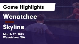 Wenatchee  vs Skyline   Game Highlights - March 17, 2023