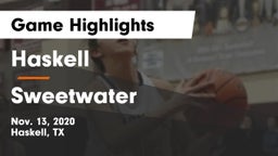 Haskell  vs Sweetwater  Game Highlights - Nov. 13, 2020