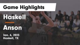 Haskell  vs Anson  Game Highlights - Jan. 6, 2023