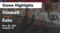 Haskell  vs Eula  Game Highlights - Nov. 28, 2023