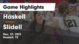 Haskell  vs Slidell  Game Highlights - Dec. 27, 2023