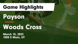 Payson  vs Woods Cross  Game Highlights - March 15, 2023