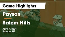 Payson  vs Salem Hills  Game Highlights - April 9, 2024