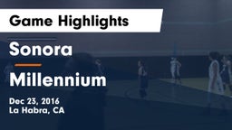 Sonora  vs Millennium  Game Highlights - Dec 23, 2016