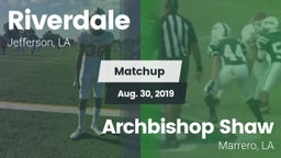 Matchup: Riverdale High vs. Archbishop Shaw  2019