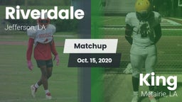 Matchup: Riverdale High vs. King  2020