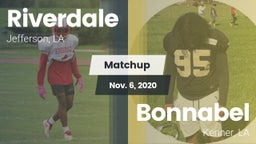 Matchup: Riverdale High vs. Bonnabel  2020