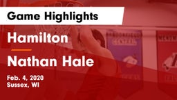 Hamilton  vs Nathan Hale  Game Highlights - Feb. 4, 2020