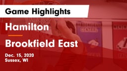 Hamilton  vs Brookfield East  Game Highlights - Dec. 15, 2020