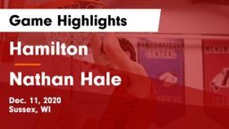 Hamilton  vs Nathan Hale  Game Highlights - Dec. 11, 2020