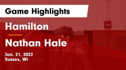 Hamilton  vs Nathan Hale  Game Highlights - Jan. 21, 2022