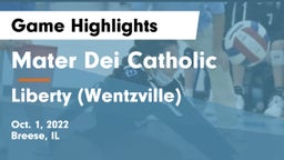 Mater Dei Catholic  vs Liberty (Wentzville)  Game Highlights - Oct. 1, 2022