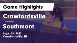 Crawfordsville  vs Southmont  Game Highlights - Sept. 19, 2023