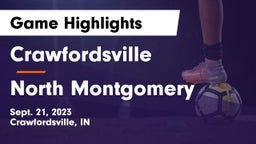 Crawfordsville  vs North Montgomery  Game Highlights - Sept. 21, 2023