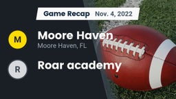 Recap: Moore Haven  vs. Roar academy 2022
