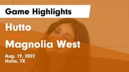 Hutto  vs Magnolia West  Game Highlights - Aug. 19, 2022