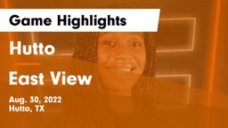 Hutto  vs East View  Game Highlights - Aug. 30, 2022
