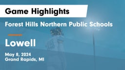 Forest Hills Northern Public Schools vs Lowell  Game Highlights - May 8, 2024