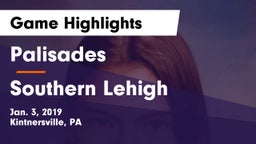 Palisades  vs Southern Lehigh  Game Highlights - Jan. 3, 2019