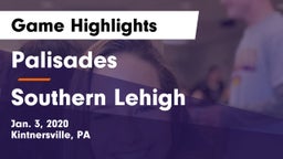 Palisades  vs Southern Lehigh  Game Highlights - Jan. 3, 2020
