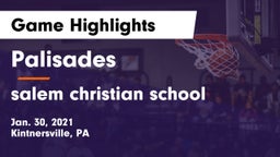 Palisades  vs salem christian school Game Highlights - Jan. 30, 2021