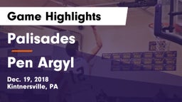 Palisades  vs Pen Argyl  Game Highlights - Dec. 19, 2018