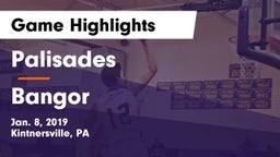 Palisades  vs Bangor  Game Highlights - Jan. 8, 2019