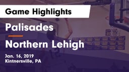 Palisades  vs Northern Lehigh  Game Highlights - Jan. 16, 2019