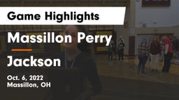 Massillon Perry  vs Jackson  Game Highlights - Oct. 6, 2022