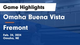 Omaha Buena Vista  vs Fremont  Game Highlights - Feb. 24, 2024