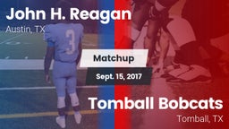 Matchup: John H. Reagan vs. Tomball Bobcats 2017