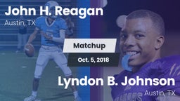 Matchup: John H. Reagan vs. Lyndon B. Johnson  2018