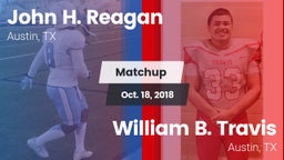Matchup: John H. Reagan vs. William B. Travis  2018