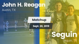 Matchup: John H. Reagan vs. Seguin  2019