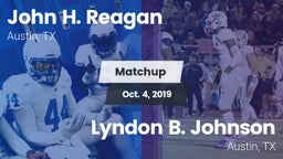 Matchup: John H. Reagan vs. Lyndon B. Johnson  2019