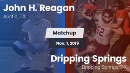 Matchup: John H. Reagan vs. Dripping Springs  2019